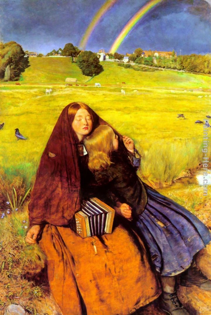 John Everett Millais The Blind Girl